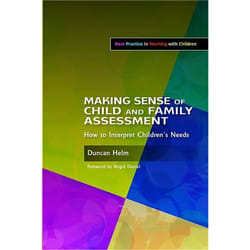 UBC Press Making Sense of Child and Family Assessment livre
