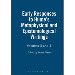ISBN Early Responses to Hume's Metaphysical and Epistemological Writings (Volumes 3 and 4) livre philosophie Anglais Livre broché 750 pages