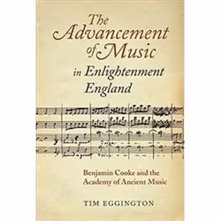 ISBN Advancement of Music in Enlightenment England : Benjamin Cooke and the Academy of Ancient Music, Musique, Anglais, Couve ...