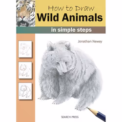 ISBN How to Draw: Wild Animals in Simple Steps, Livre broché, 32 pages