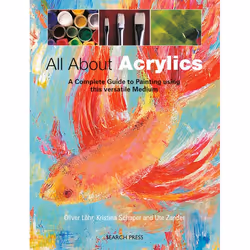 ISBN All About Acrylics, Livre broché, 176 pages