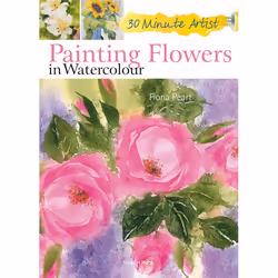 ISBN 30 Minute Artist: Painting Flowers in Watercolour, Livre broché, 96 pages