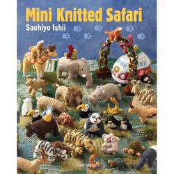 ISBN Mini Knitted Safari, Livre broché, 96 pages