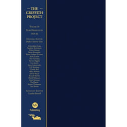 ISBN The Griffith Project, Volume 10 (Films Produced 1919-1946) livre Pellicule Anglais Couverture rigide