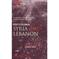 ISBN Post-colonial Syria and Lebanon Couverture rigide