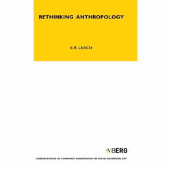ISBN Rethinking Anthropology (Volume 22), Anglais, Couverture rigide, 256 pages