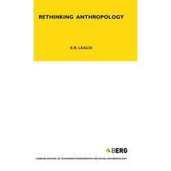 ISBN Rethinking Anthropology (Volume 22)