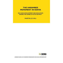 ISBN The Harambee Movement in Kenya (Self-Help, Development and Education Among the Kamba of Kitui District) livre Anglais Couverture rigide 344 pages