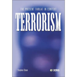 ISBN Terrorism (The Present Threat in Context) Couverture rigide
