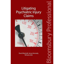 ISBN Litigating Psychiatric Injury Claims livre Loi Anglais