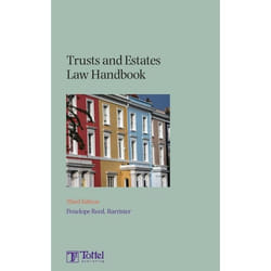 ISBN Trusts and Estates Law Handbook livre Loi Anglais