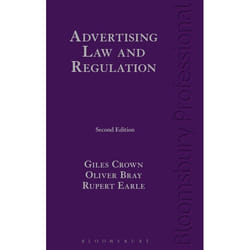 ISBN Advertising Law and Regulation livre Loi Anglais Couverture rigide