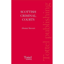 ISBN Scottish Criminal Courts in Action livre Loi Anglais