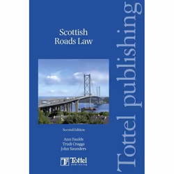 ISBN Scottish Roads Law, Loi, Anglais, Livre broché, 336 pages
