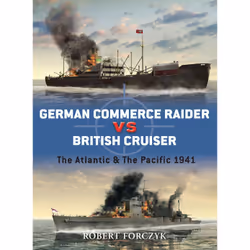 ISBN German Commerce Raider vs British Cruiser, Anglais, Livre broché, 80 pages