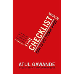 Allen & Unwin The Checklist Manifesto livre Santé, esprit et corps Anglais