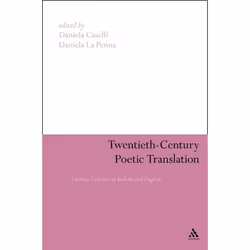 ISBN Twentieth-Century Poetic Translation (Literary Cultures in Italian and English), Anglais, Couverture rigide, 236 pages