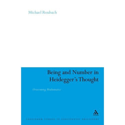 ISBN Being and Number in Heidegger's Thought livre philosophie Anglais Couverture rigide 160 pages