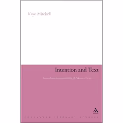 ISBN Intention and Text (Towards an Intentionality of Literary Form), Anglais, Couverture rigide, 192 pages