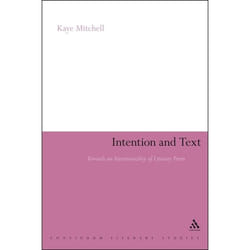 ISBN Intention and Text (Towards an Intentionality of Literary Form) Couverture rigide