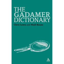 ISBN The Gadamer Dictionary livre Anglais Livre broché 176 pages