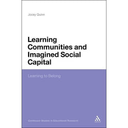 ISBN Learning Communities and Imagined Social Capital (Learning to Belong) livre Education Anglais Couverture rigide 176 pages