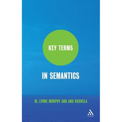 ISBN Key Terms in Semantics