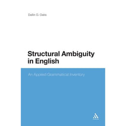 ISBN Structural Ambiguity in English (An Applied Grammatical Inventory) Couverture rigide