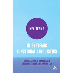 ISBN Key Terms in Systemic Functional Linguistics