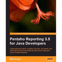 Packt Pentaho Reporting 3.5 for Java Developers, Logiciel de développement, 384 pages, Will Gorman, Packt