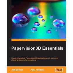 Packt Papervision3D Essentials livre & manuel de logiciels