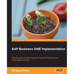 Packt SAP Business ONE Implementation, Logiciel de gestion, 320 pages, Wolfgang Niefert, Packt