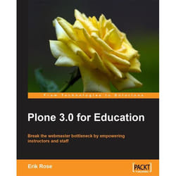 Packt Plone 3 for Education livre & manuel de logiciels