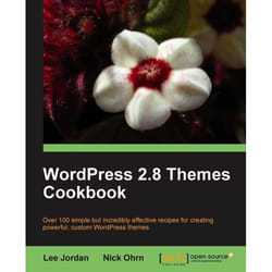 Packt WordPress 2.8 Themes Cookbook livre & manuel de logiciels