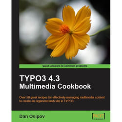Packt TYPO3 4.3 Multimedia Cookbook livre & manuel de logiciels