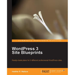 Packt WordPress 3 Site Blueprints livre & manuel de logiciels