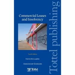 ISBN Commercial Leases and Insolvency, Loi, Anglais, Livre broché, 340 pages