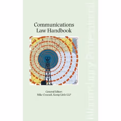ISBN Communications Law Handbook, Loi, Anglais, Livre broché, 248 pages