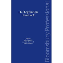 ISBN LLP Legislation Handbook livre Loi Anglais