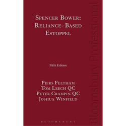 ISBN Spencer Bower: Reliance-Based Estoppel (The Law of Reliance-Based Estoppel and Related Doctrines) livre Loi Anglais Couverture rigide