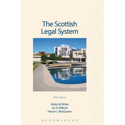 ISBN The Scottish Legal System livre Loi Anglais