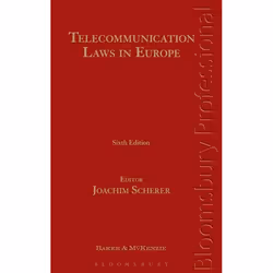ISBN Telecommunication Laws in Europe, Loi, Anglais, Couverture rigide, 1258 pages