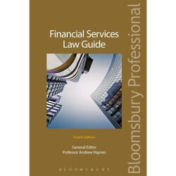ISBN Financial Services Law Guide livre Loi Anglais