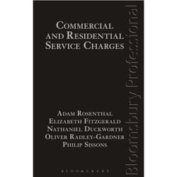 ISBN Commercial and Residential Service Charges livre Loi Anglais Couverture rigide