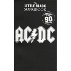 Ac/dc - little black songbook - 90 classics - chant, guitare