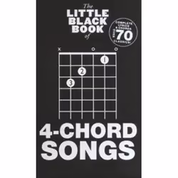 ISBN Little Black Book of 4-Chord Songs, Musique, Anglais, Livre broché