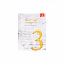 ISBN ABRSM Music Theory in Practice - Model Answers - Grade 3, Musique, Anglais