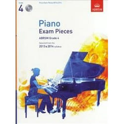 Selected Piano Examination Pieces 2013-2014: Grade 4 (with Audio CD) (ABRSM Exam Pieces) - [Version Originale]