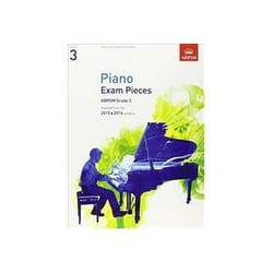 ISBN Piano Exam Pieces 2015 & 2016: Grade 3: Selected from the 2015 & 2016 Syllabus livre Musique Anglais
