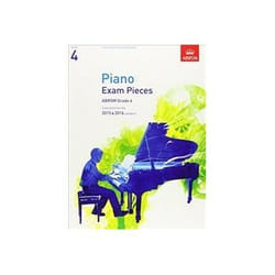 ISBN Piano Exam Pieces 2015 & 2016: Grade 4: Selected from the 2015 & 2016 Syllabus livre Musique Anglais